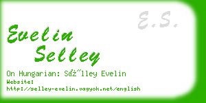 evelin selley business card